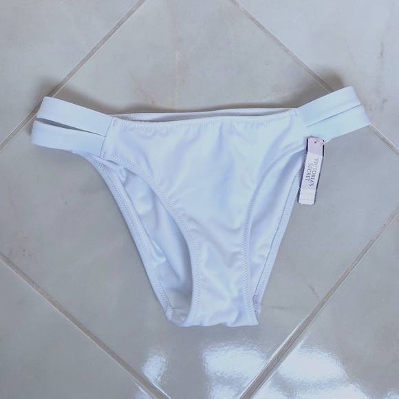 Victoria's Secret Other - Victoria's Secret extra small white bikini bottoms